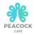 Logotipo del grupo Peacock café